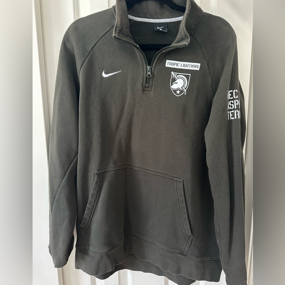 Nike Black Quarter-Zip Sweatshirt